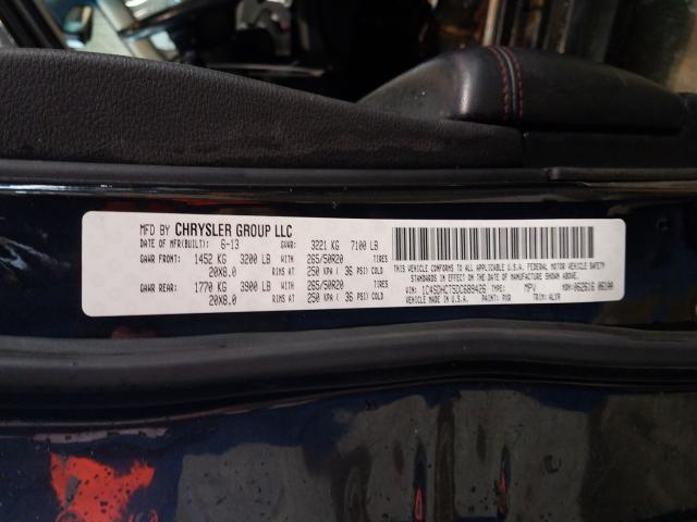 2013 DODGE DURANGO R/ 1C4SDHCT5DC689426