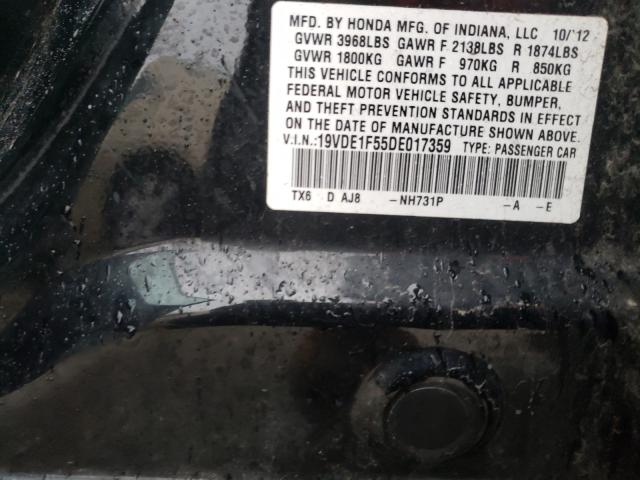 2013 ACURA ILX 20 PRE 19VDE1F55DE017359
