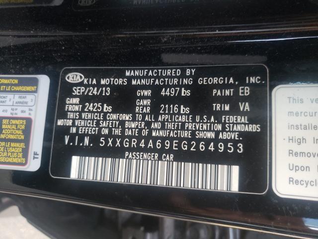2014 KIA OPTIMA SX 5XXGR4A69EG264953