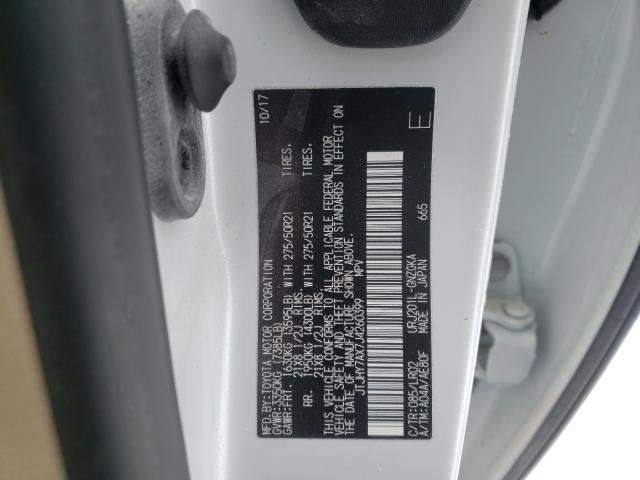 2018 LEXUS LX 570 JTJHY7AX7J4260399