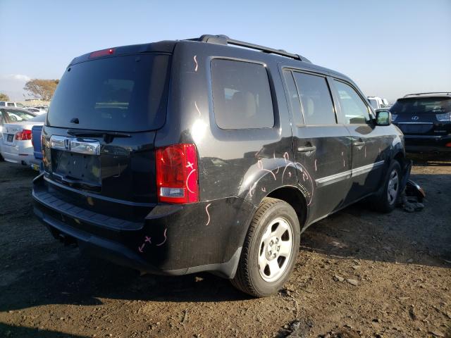 2012 HONDA PILOT LX 5FNYF3H20CB041730