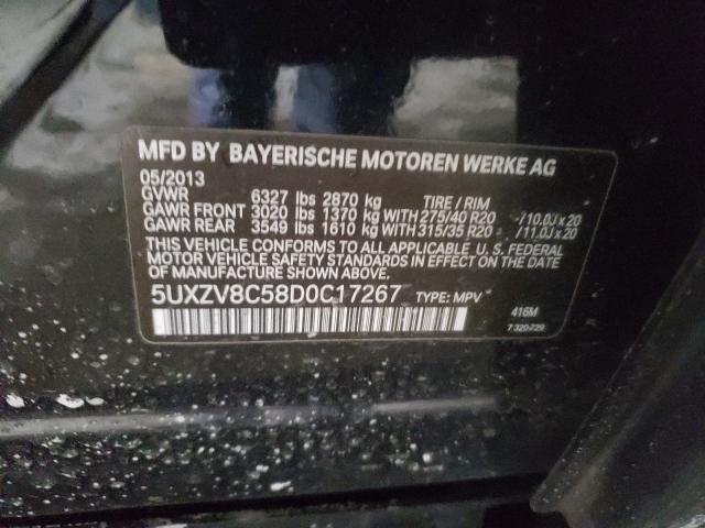 2013 BMW X5 XDRIVE5 5UXZV8C58D0C17267