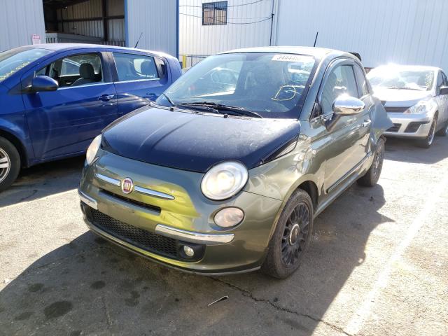 2012 FIAT 500 LOUNGE 3C3CFFCR5CT110966
