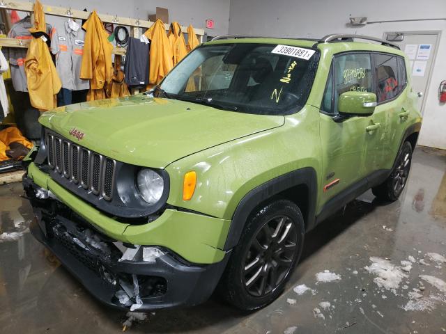 2016 JEEP RENEGADE L ZACCJABT1GPD07799