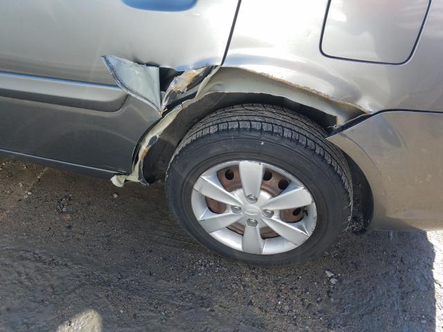2011 KIA RIO BASE KNADH4A38B6913855