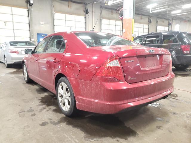 2012 FORD FUSION SE 3FAHP0HA4CR341858