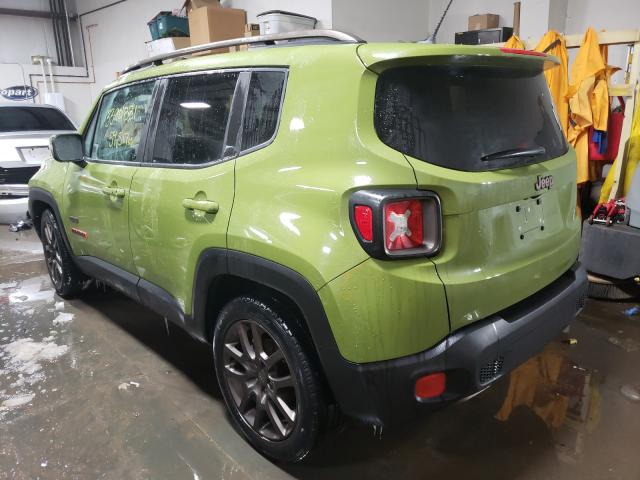 2016 JEEP RENEGADE L ZACCJABT1GPD07799