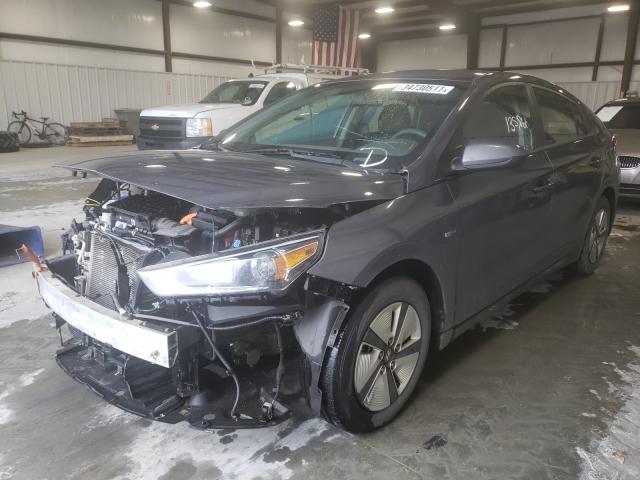 2017 HYUNDAI IONIQ BLUE KMHC65LC0HU045048