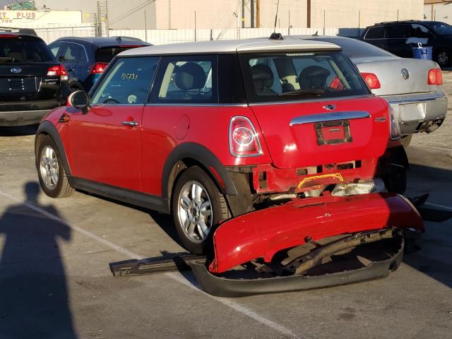 2013 MINI COOPER WMWSU3C51DT546989