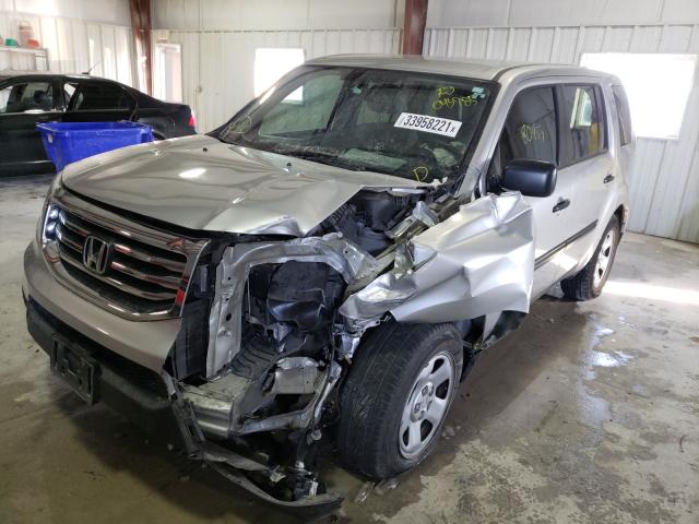2013 HONDA PILOT LX 5FNYF3H20DB043785