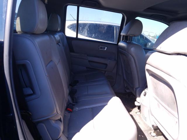 2012 HONDA PILOT EXL 5FNYF3H59CB003696