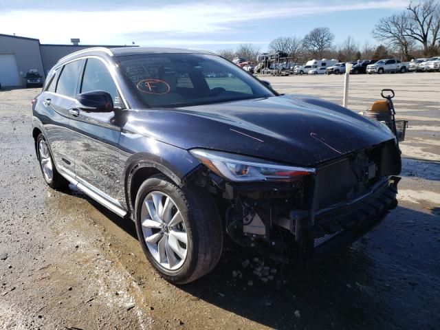 Salvage cars for sale at Rogersville, MO auction: 2019 Infiniti QX50 Essen