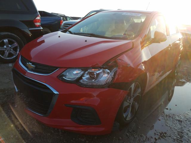2019 CHEVROLET SONIC PREM 1G1JF5SB6K4122753
