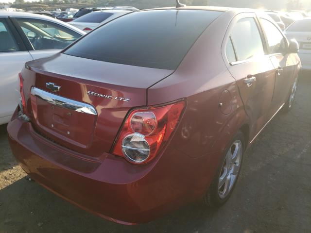 2012 CHEVROLET SONIC LTZ 1G1JE5SH7C4172182