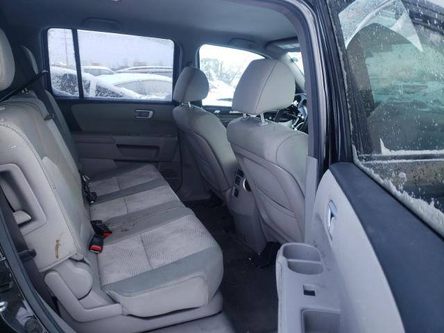 2013 HONDA PILOT LX 5FNYF4H26DB008819