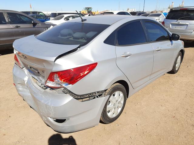 2014 HYUNDAI ACCENT GLS KMHCT4AE5EU668510