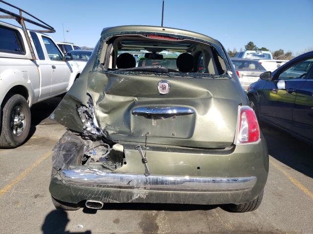 2012 FIAT 500 LOUNGE 3C3CFFCR5CT110966