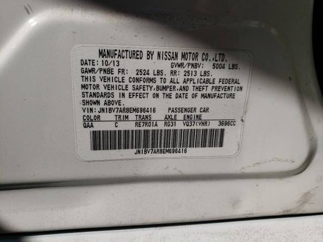 2014 INFINITI Q50 BASE - JN1BV7AR8EM696416