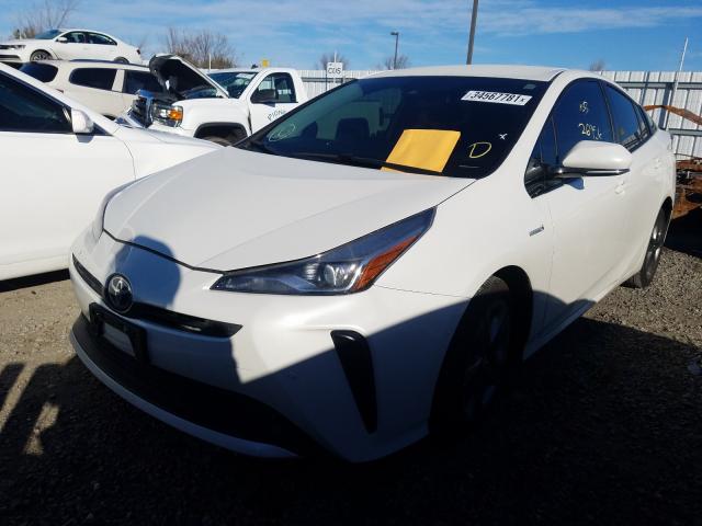 2019 TOYOTA PRIUS - JTDKARFU3K3097569