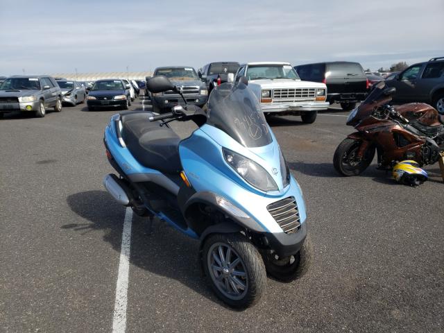 Salvage motorcycles for sale at Sacramento, CA auction: 2008 Piaggio MP3 250
