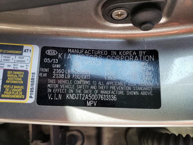 2013 KIA SOUL - KNDJT2A50D7613136