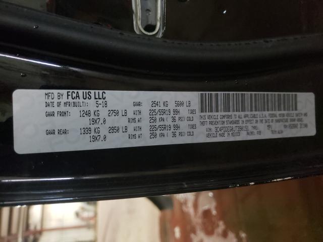 2018 DODGE JOURNEY GT 3C4PDDEG0JT390151