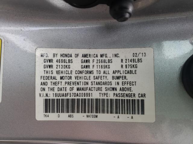 2013 ACURA TL TECH 19UUA8F57DA009991