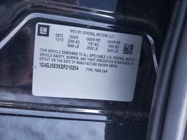 2013 BUICK LACROSSE T 1G4GJ5E3XDF216254