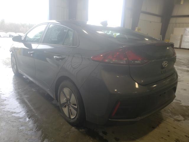 2017 HYUNDAI IONIQ BLUE KMHC65LC0HU045048
