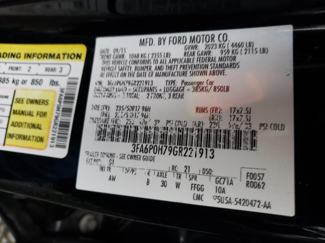 2016 FORD 150 CBWGIN 3FA6P0H79GR221913