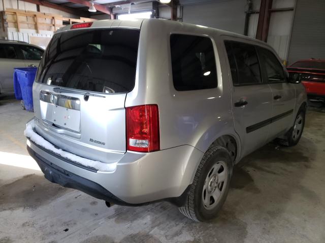 2013 HONDA PILOT LX 5FNYF3H20DB043785