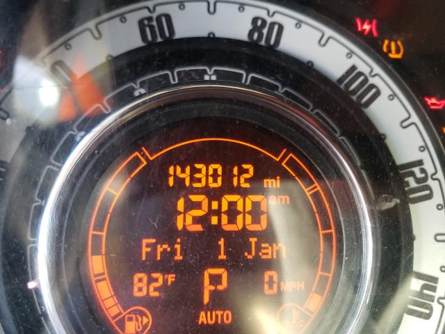 2012 FIAT 500 LOUNGE 3C3CFFCR5CT110966