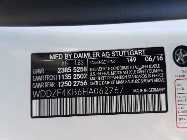 2017 MERCEDES-BENZ E 300 4MAT WDDZF4KB6HA062767