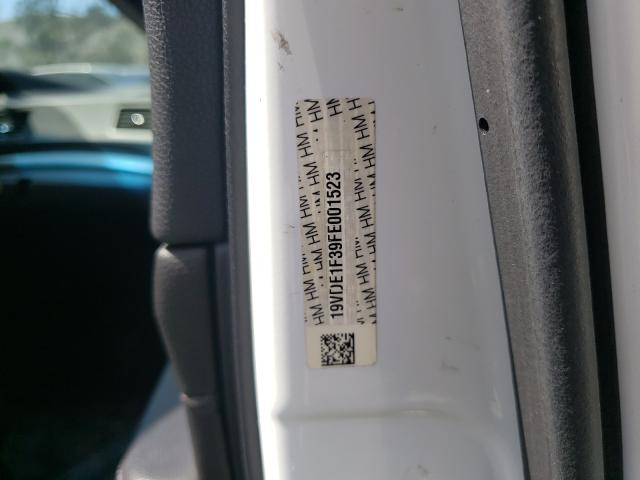 2015 ACURA ILX 20 19VDE1F39FE001523