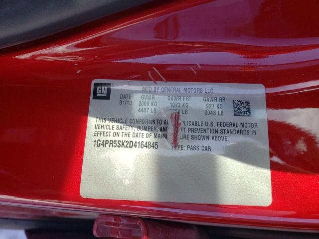 2013 BUICK VERANO CON 1G4PR5SK2D4164845