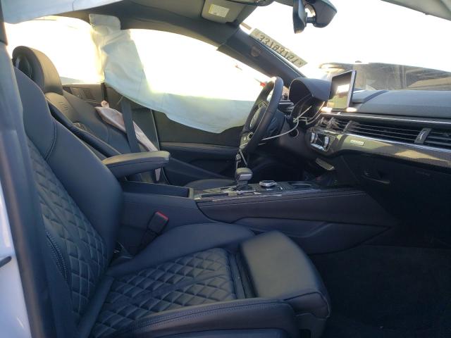 2019 AUDI S5 PREMIUM WAUB4CF50KA072814