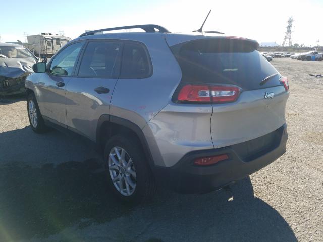 2016 JEEP CHEROKEE S 1C4PJLAB5GW222697