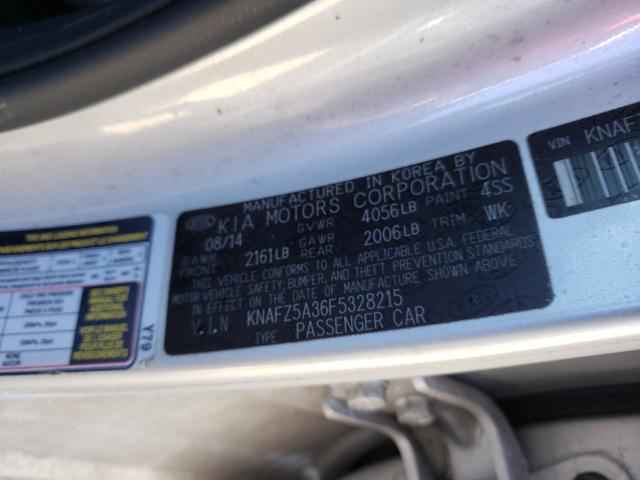 2015 KIA FORTE KNAFZ5A36F5328215