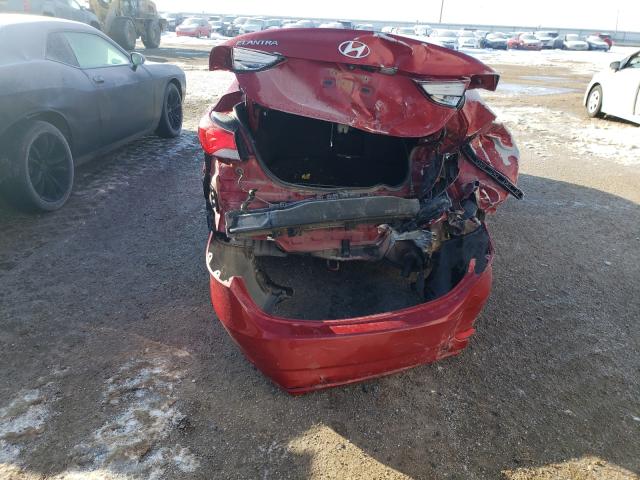 2016 HYUNDAI ELANTRA KMHDH4AEXGU574969