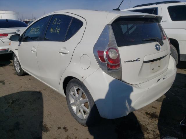 2012 TOYOTA PRIUS C JTDKDTB37C1511113