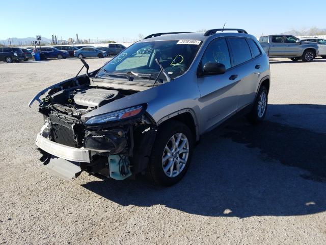 2016 JEEP CHEROKEE S 1C4PJLAB5GW222697