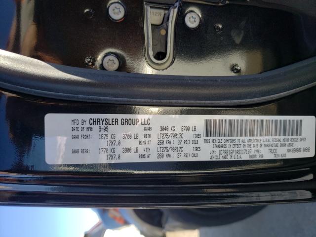 2010 DODGE 1500 QUAD 1D7RB1GP1AS117107