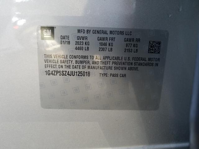 2018 BUICK LACROSSE E 1G4ZP5SZ4JU125018