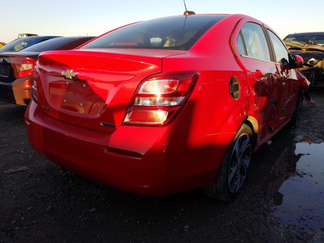 2019 CHEVROLET SONIC PREM 1G1JF5SB6K4122753