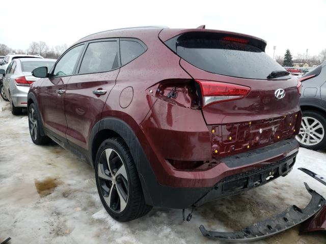 2016 HYUNDAI TUCSON LIM KM8J3CA26GU124379