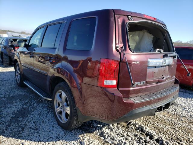 2012 HONDA PILOT EX 5FNYF4H45CB027216
