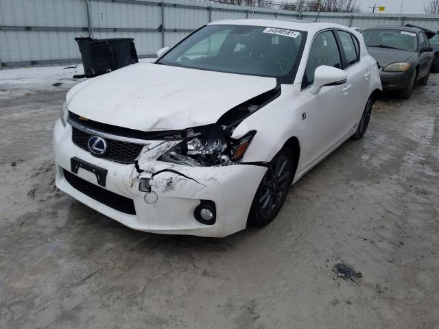 2012 LEXUS CT 200 JTHKD5BH9C2100148