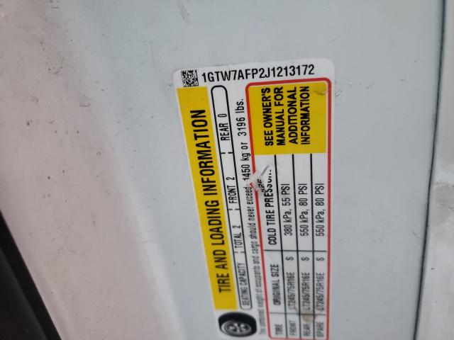 2018 GMC SAVANA G25 1GTW7AFP2J1213172