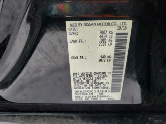 2017 NISSAN ALTIMA 3.5 1N4BL3AP2HC137695