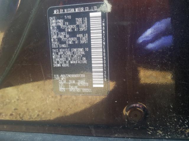 2011 INFINITI QX56 JN8AZ2NE6B9001358